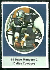 1972 Sunoco Stamps      148     Dave Manders